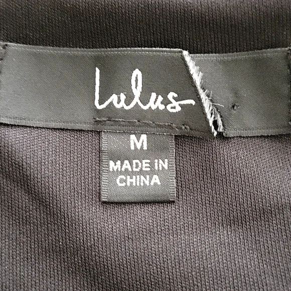 Lulus NWOT Heavenly Hues Black Maxi Dress Size L - Picture 8 of 11